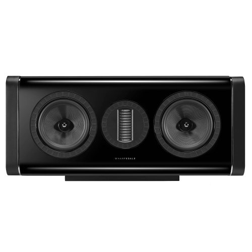 Wharfedale AURA C High Gloss Black Вид спереди