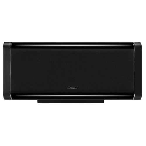 Wharfedale AURA C High Gloss Black Вид спереди с решёткой