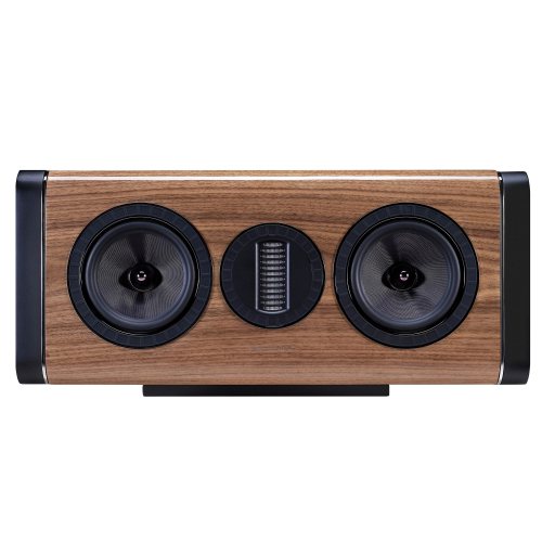 Wharfedale AURA C High Gloss Walnut Вид спереди