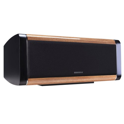 Wharfedale AURA CS High Gloss Walnut Вид сбоку с решёткой