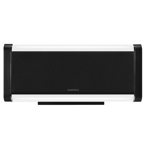 Wharfedale AURA CS High Gloss White Вид спереди с решёткой