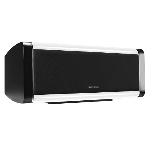 Wharfedale AURA CS High Gloss White Вид сбоку с решёткой