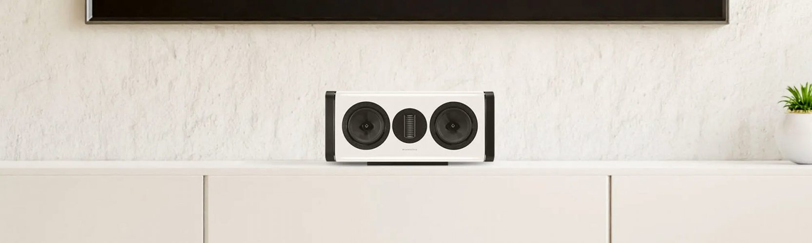 Wharfedale AURA CS High Gloss White В интерьере