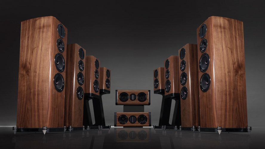 Wharfedale AURA 1 High Gloss Walnut