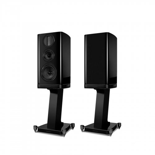 Wharfedale AURA 2 High Gloss Black Пара на стойках