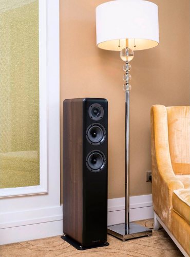 Wharfedale D330 (Walnut) в интерьере