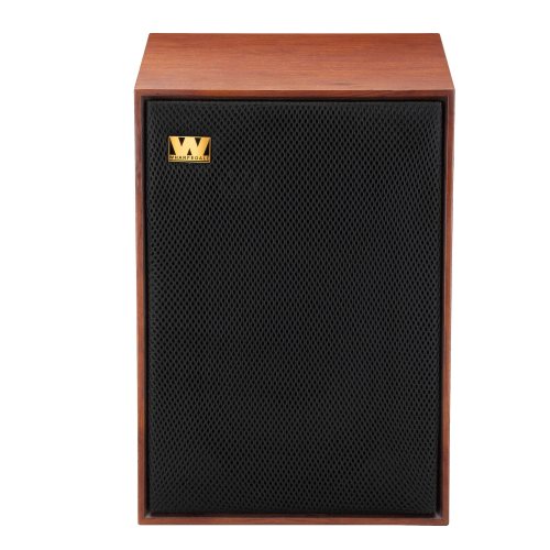 Wharfedale Denton 85th Anniversary Mahogany Вид спереди с решёткой
