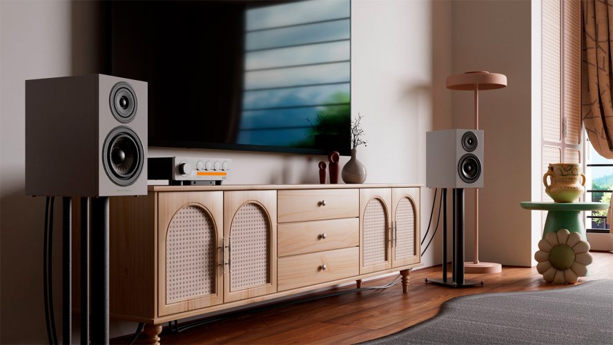 Wharfedale Diamond 12.0i Stone Grey В интерьере