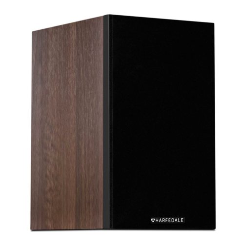 Wharfedale Diamond 12.0i Classic Walnut Вид сбоку с решёткой