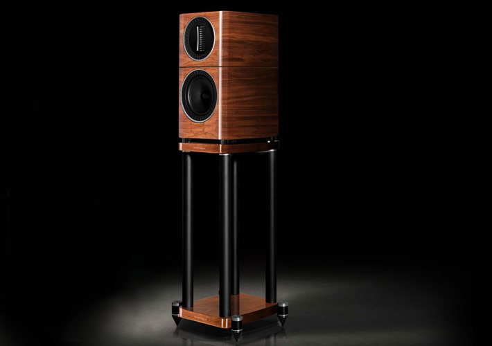 Wharfedale Elysian 1 (Piano Walnut) на стойке