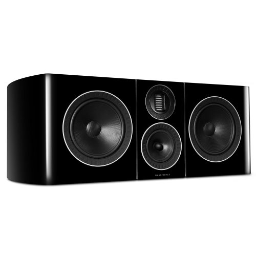 Wharfedale Elysian C Piano Black Вид сбоку