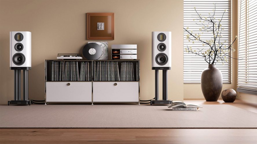 Wharfedale EVO 5.2 White В интерьере
