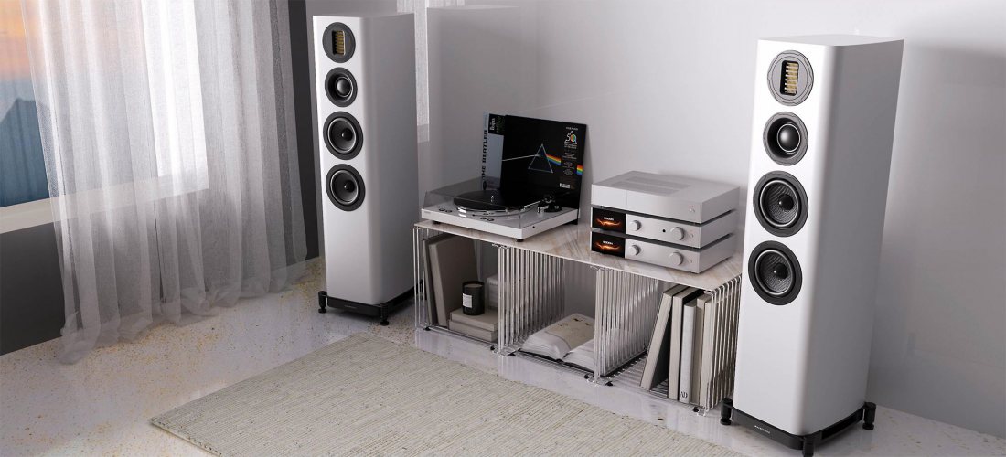 Wharfedale Evo 5.3 White В интерьере
