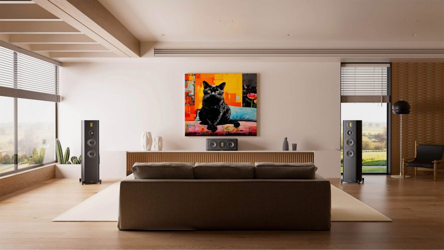 Wharfedale Evo 5.4 Black В интерьере