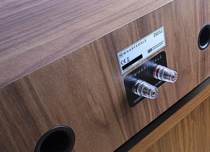 Wharfedale Evo 5.C Walnut Акустические клеммы