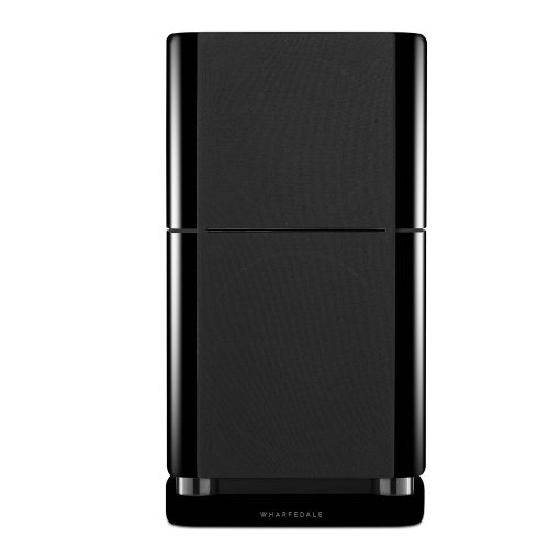 Wharfedale Elysian 1 Piano Black Вид спереди с решёткой