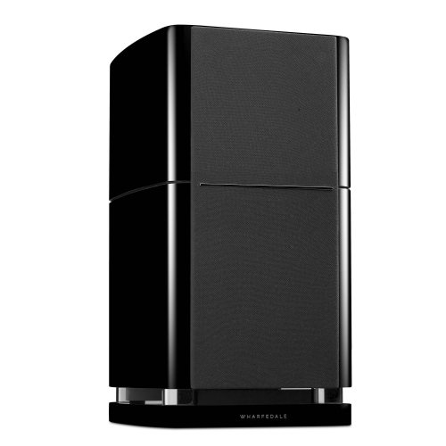 Wharfedale Elysian 1 Piano Black Вид сбоку с решёткой