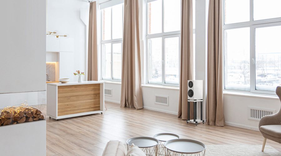 Wharfedale Elysian 1 Piano White В интерьере