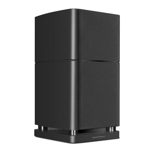 Wharfedale ELYSIAN 1R Matte Black Вид слева с решёткой
