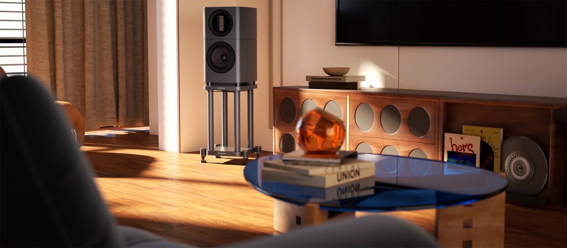 Wharfedale ELYSIAN 1R Lunar Grey В интерьере