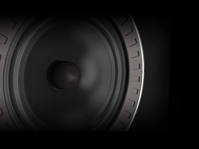 Wharfedale Elysian 2 Piano Black СЧ диффузор
