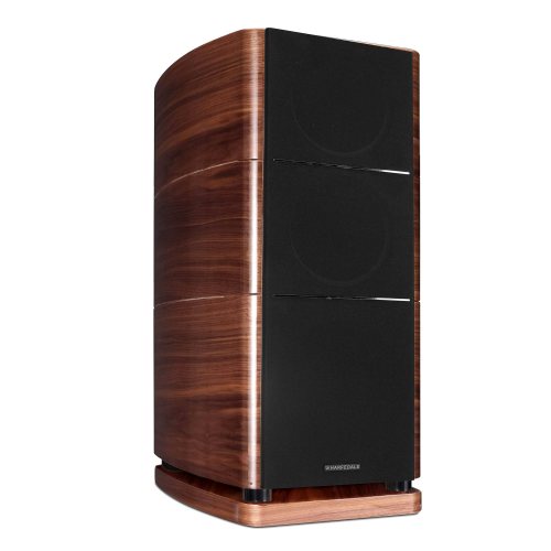 Wharfedale Elysian 2 Piano Walnut Вид сбоку с решёткой
