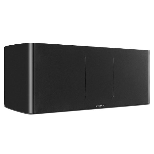 Wharfedale ELYSIAN CR Matte Black Вид слева с решёткой