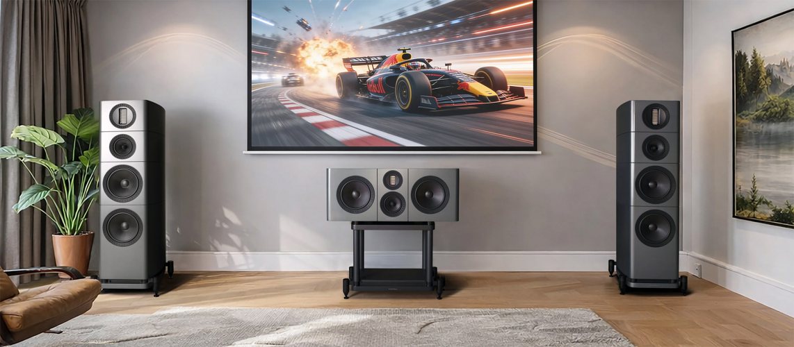 Wharfedale ELYSIAN CR Lunar Grey В интерьере