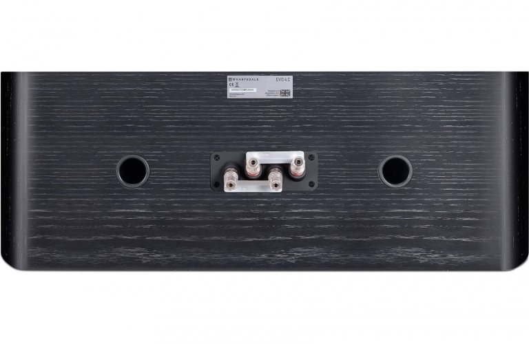 Wharfedale Evo4.C (Black Oak) задняя панель