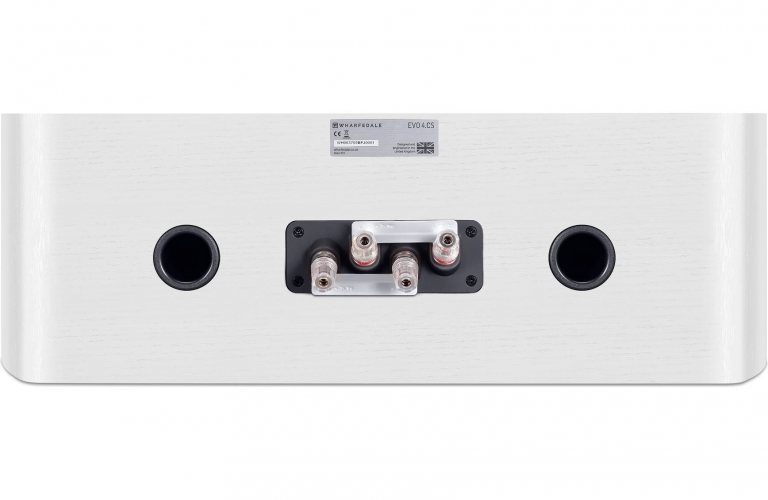 Wharfedale Evo4.CS (White Oak) задняя панель
