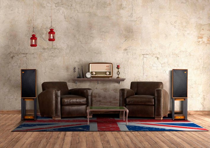 Wharfedale Linton Heritage (Antique Walnut) в интерьере
