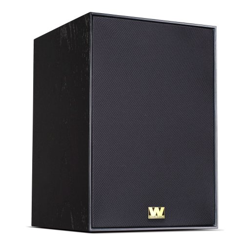 Wharfedale Super Denton Black Oak Вид сбоку с решёткой