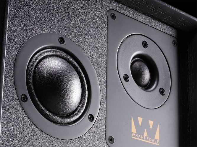 Wharfedale Super Denton Black Oak ВЧ и СЧ диффузоры