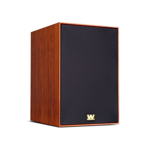 Wharfedale Super Denton Red Mahogany Вид сбоку с решёткой