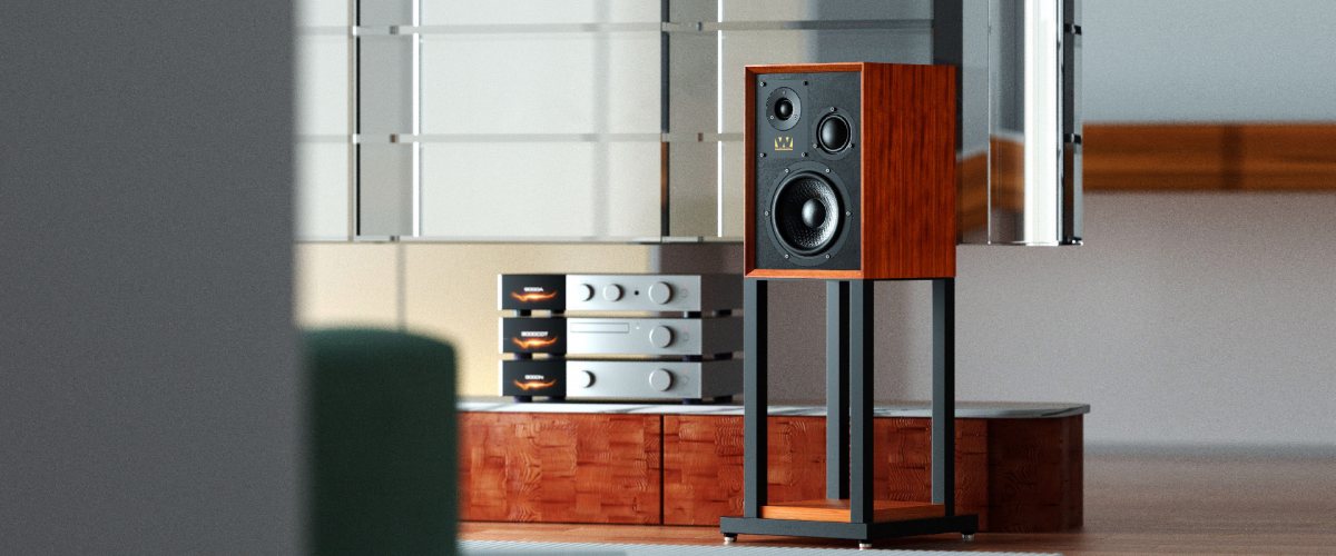 Wharfedale Super Denton Red Mahogany В интерьере