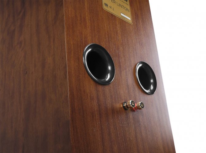 Wharfedale Super Linton Mahogany Акустические разъёмы