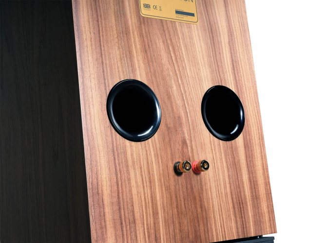 Wharfedale Super Linton Walnut Акустические разъёмы
