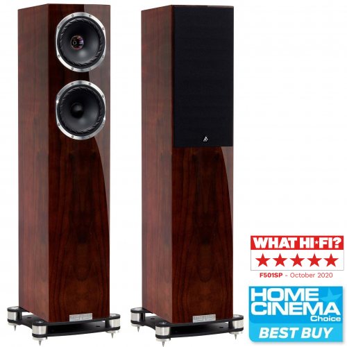 Напольная акустическая система Fyne Audio F501SP (Piano Gloss Walnut)