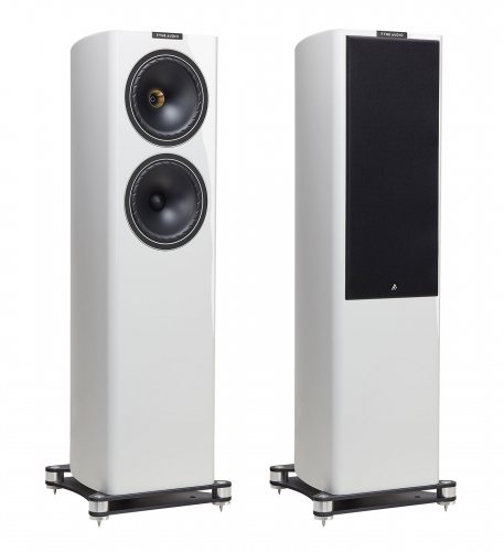 Напольная акустическая система Fyne Audio F702 (Piano Gloss White)
