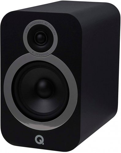 Q Acoustics 3030i (Carbon Black) вид сбоку