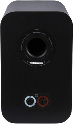 Q Acoustics 3030i (Carbon Black) задняя панель