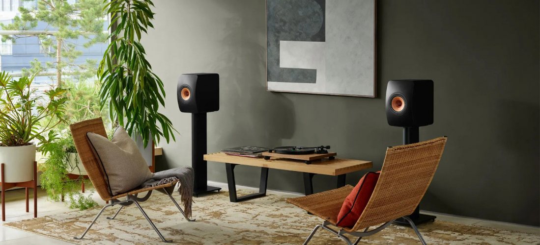 KEF S2 Carbon Black