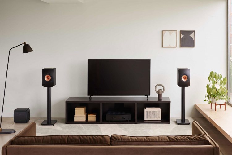 KEF S2 Carbon Black