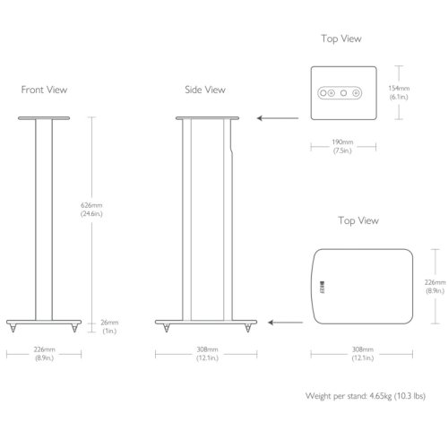 KEF S2 Mineral White