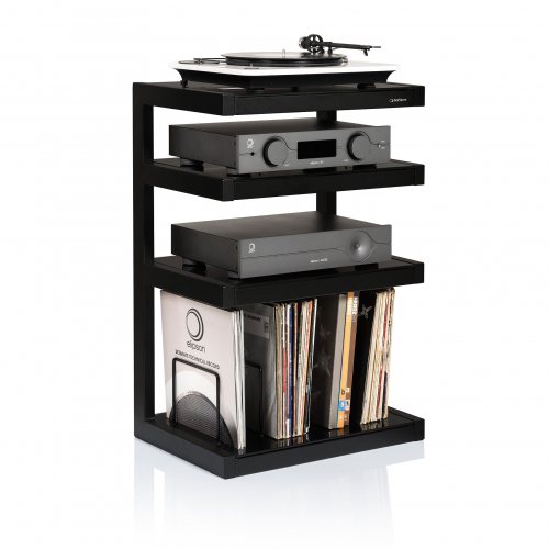 NorStone ESSE HIFI VINYL Black Стойка под аппаратуру