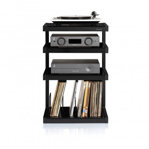 NorStone ESSE HIFI VINYL Black Стойка под аппаратуру
