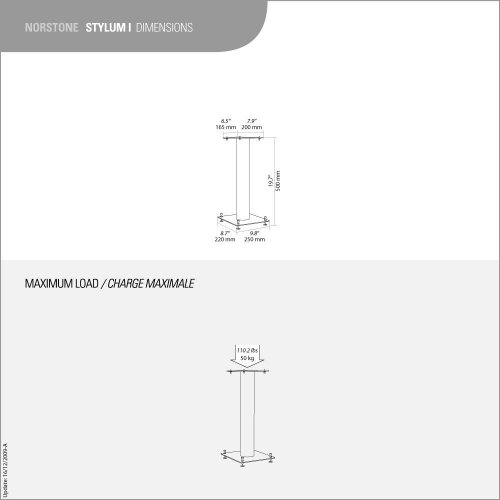 NorStone STYLUM 1 (Satin White)
