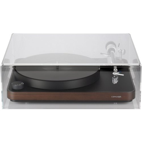 Виниловый проигрыватель Clearaudio Concept MC Dark Wood/Black