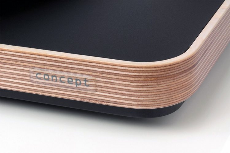 Виниловый проигрыватель Clearaudio Concept MC Wood/Black