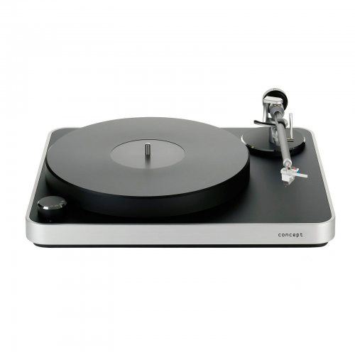 Виниловый проигрыватель Clearaudio Concept MM Silver/Black